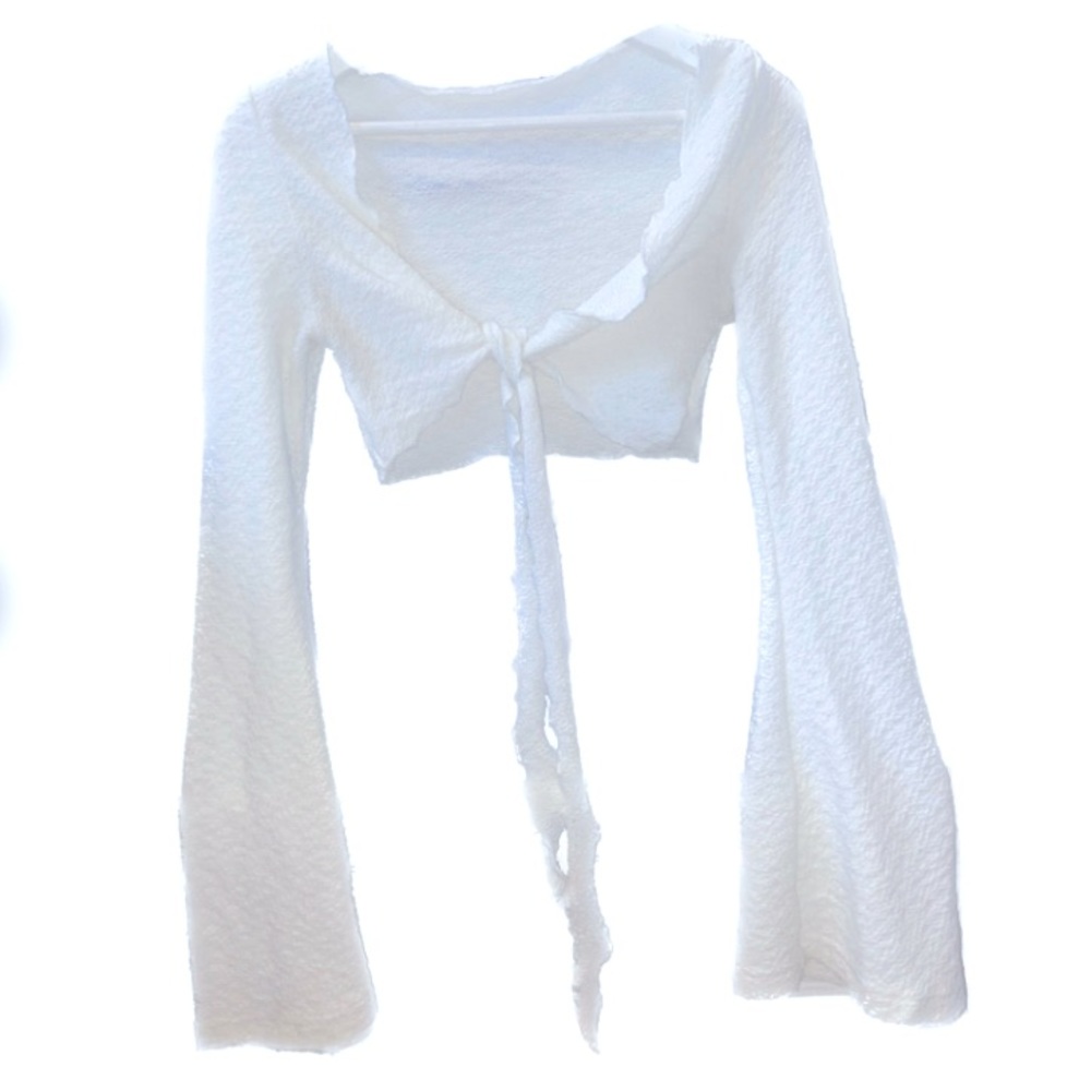 Flowy fairy flare long sleeve top you can add on top of whatever you desire.